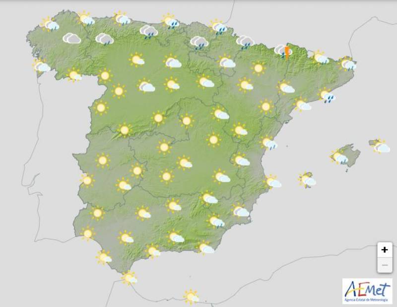 <span style='color:#780948'>ARCHIVED</span> - More mixed weather dominates this week: Spain forecast May 8-11