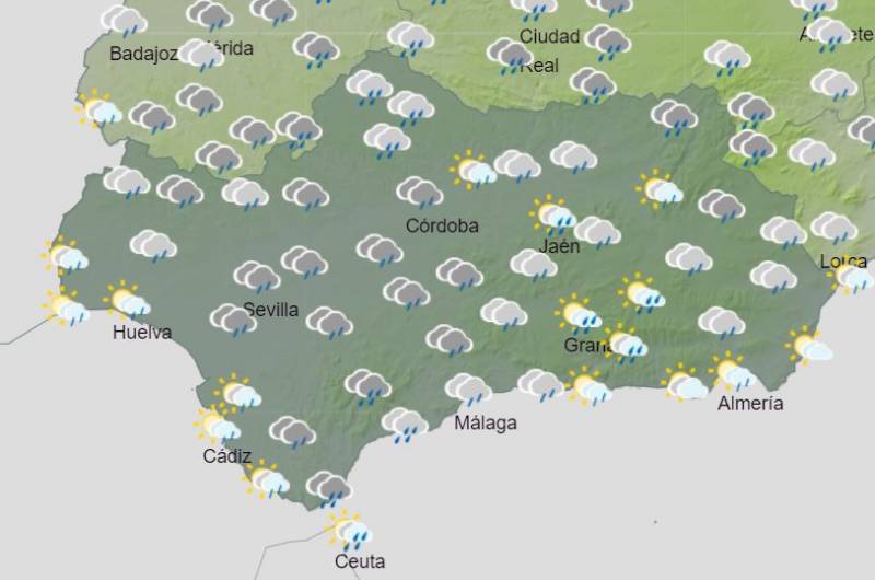 A wet week in southern Spain: Andalucia weather forecast May 22-28