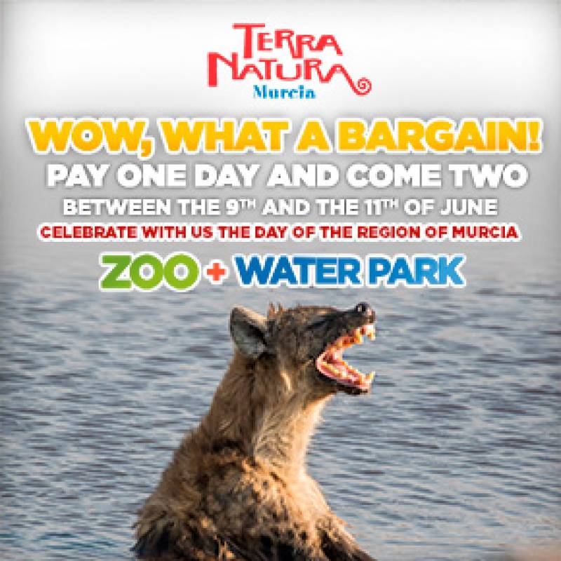 June 9-11 Two-for-one deal at Terra Natura Waterpark and Zoo
