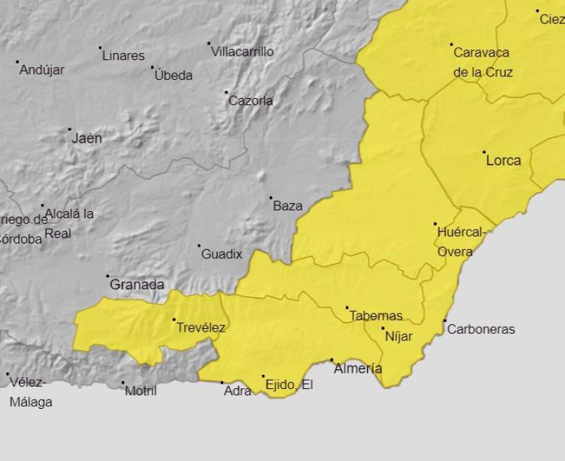 Rain in the east and dry in the west: Andalusia weather forecast May 29-June 4