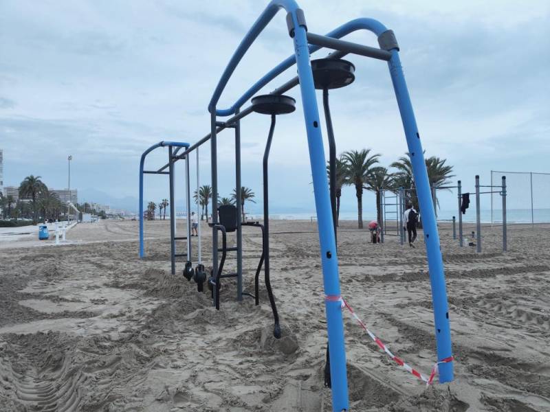 Alicante unveils modernised beach sports area at Playa San Juan