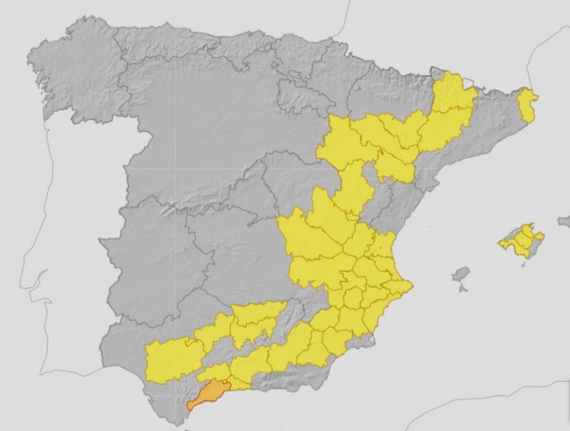 Relief as rain calms northern Spain, but south still sizzles: Weekend weather forecast July 20-23