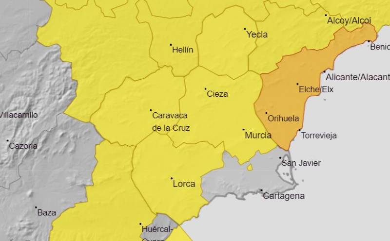 Murcia weather forecast July 24-30: The heatwave conditions have gone... but the heat has not