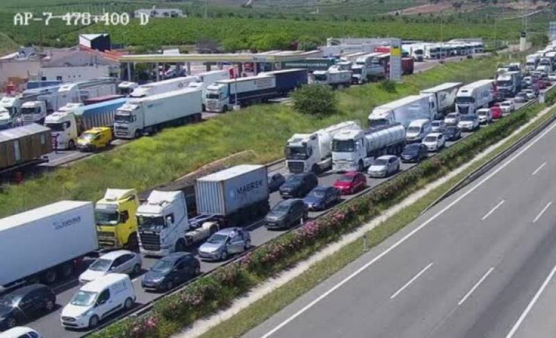 Traffic on Alicante AP-7 motorway has doubled since tolls were scrapped