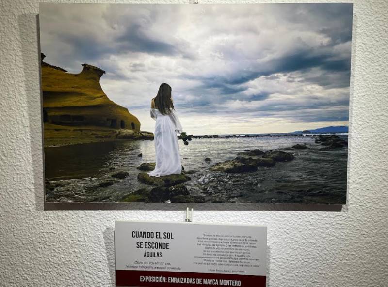 Until October 6 Enraizadas photography exhibition by Mayca Montero Gil in Aguilas