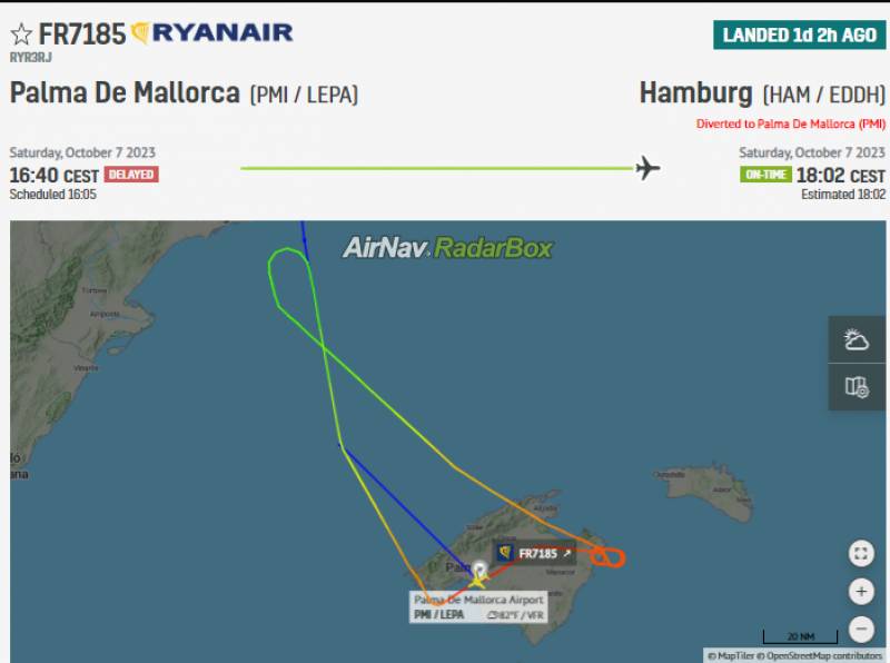 Ryanair flight from Spain suffers engine failure