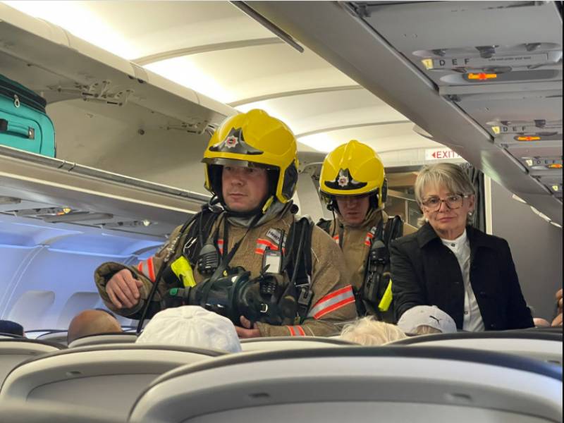 VIDEO: Four passengers fall ill from fumes on BA flight from Barcelona