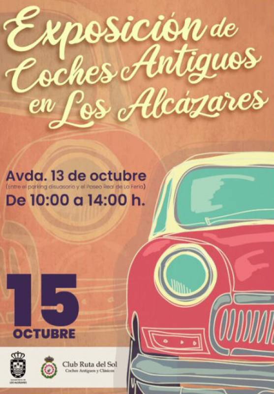 October 15 Classic cars on show in Los Alcazares
