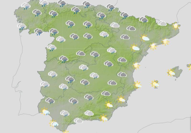 Storm Bernard follows close behind Aline in Spain: Weather forecast October 23-27