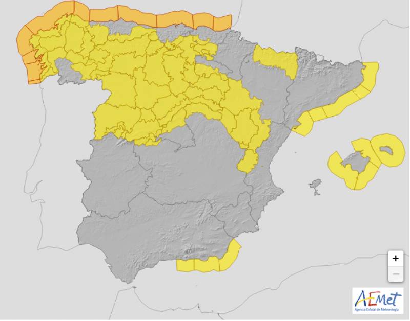 Storm Ciaran brings country-wide weather alerts: Spain forecast November 2-5