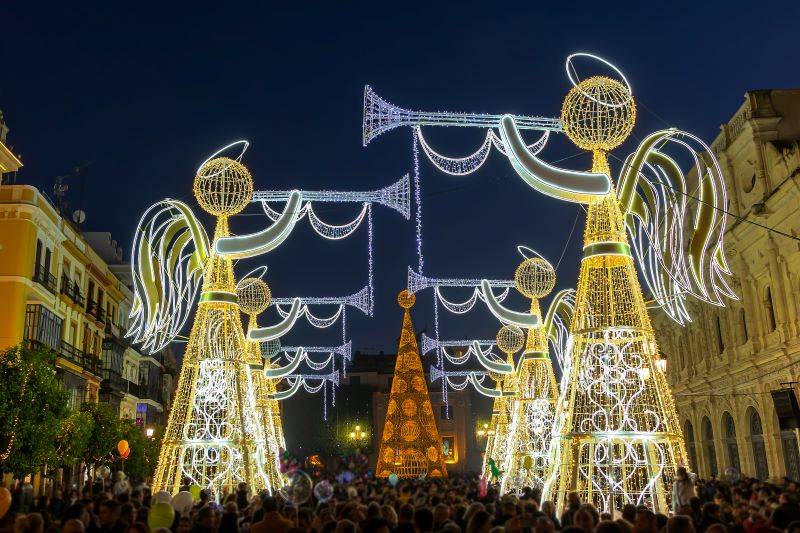 When the Christmas lights are turned on in Andalucia: Xmas guide to all 8 provincial capital cities