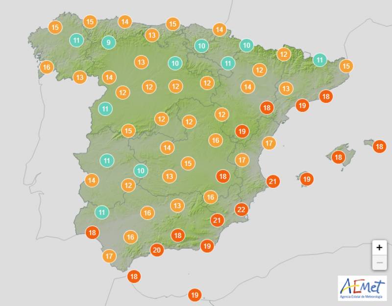 Dry in the south and stormy in the north: Spain weather forecast Nov 27-30