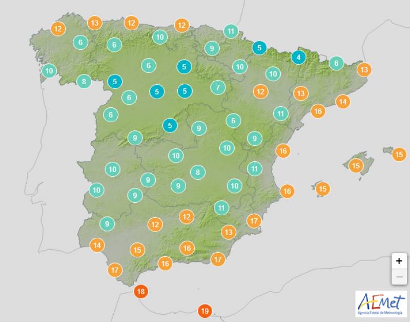 Time to get the brollies out: Spain weather forecast December 4-7