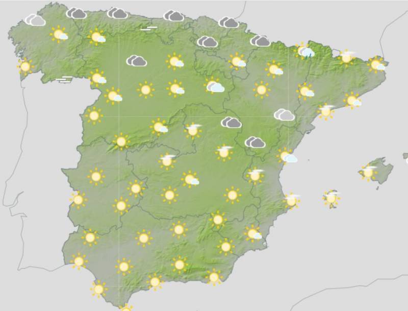 Sun and showers: Spain weather forecast February 19-22