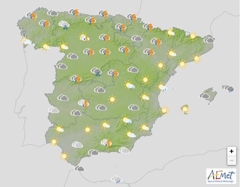 Wintery weather this week: Spain forecast Feb 26-29