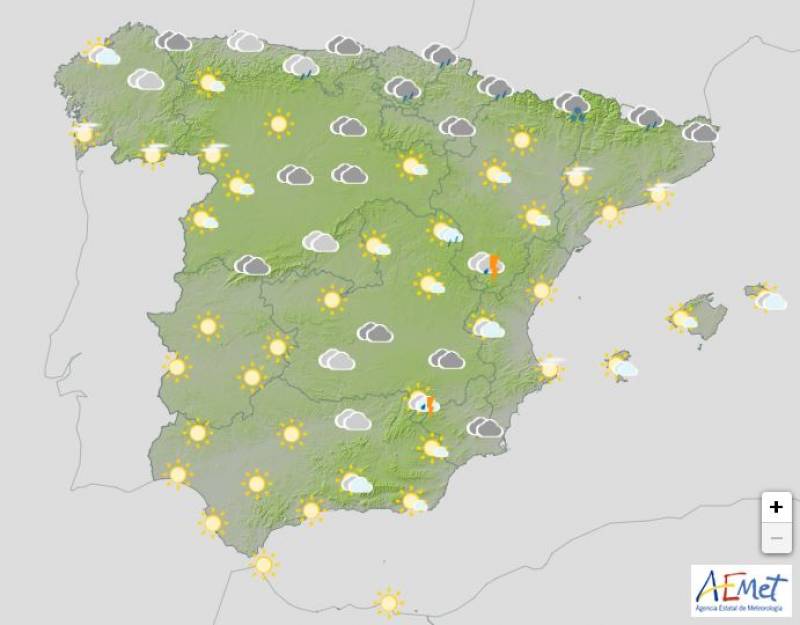Wintery weather this week: Spain forecast Feb 26-29