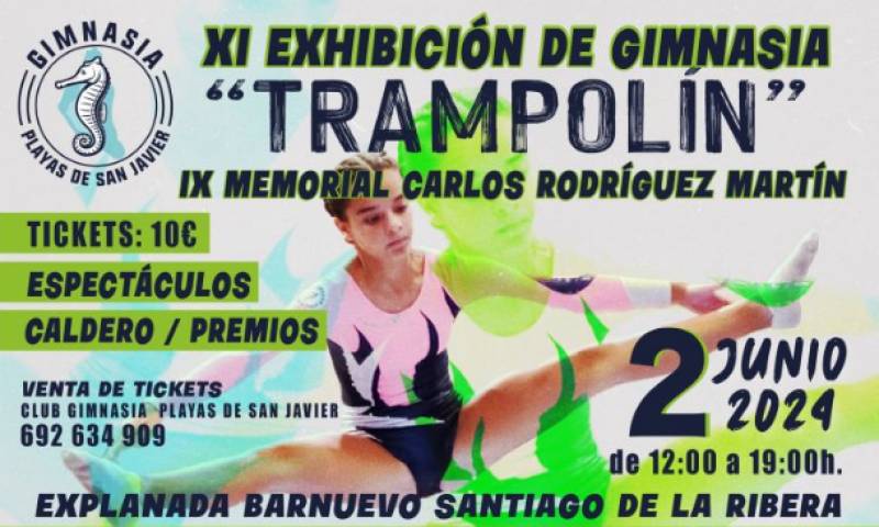June 2 Gymnastics Exhibition in San Javier