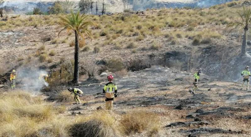 Helicopters dispatched to combat Murcia wildfire