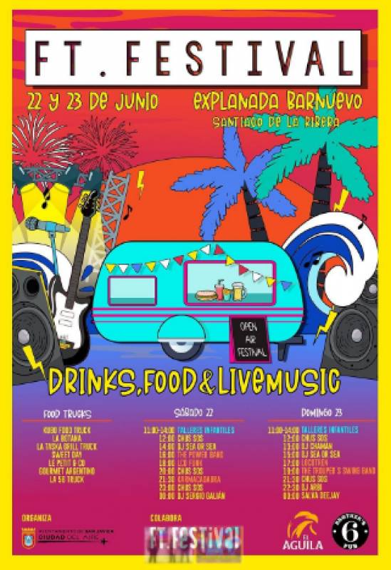 June 22 and 23 San Javier Food Truck Festival