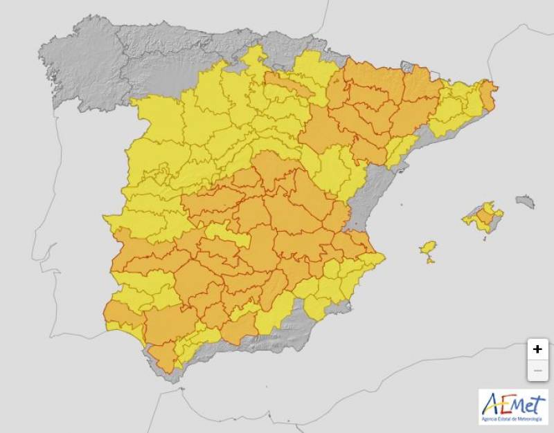 Heatwave warning in Spain this weekend: Weather forecast July 18-21