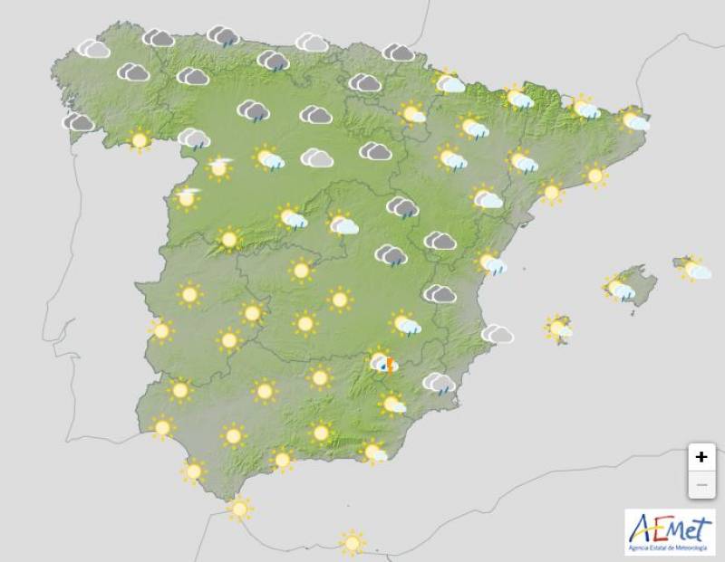 Rain and thunderstorms to kick off the month: Spain weather forecast Sept 2-5