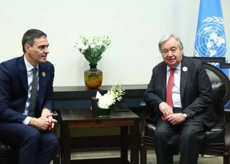 Spanish PM Sánchez and UN discuss Iran-Israel escalation