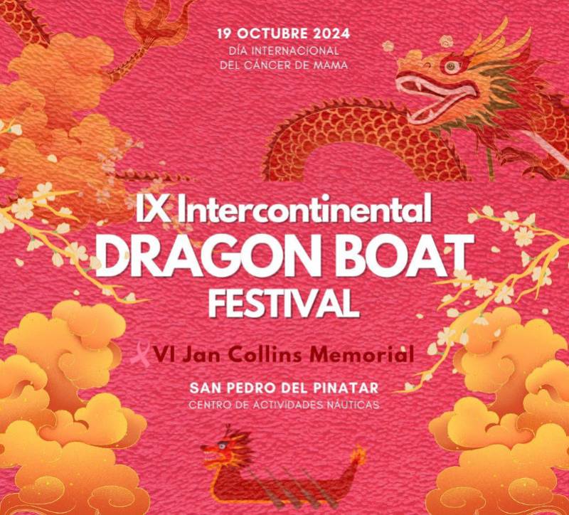 October 19 Dragon Boat event in San Pedro del Pinatar