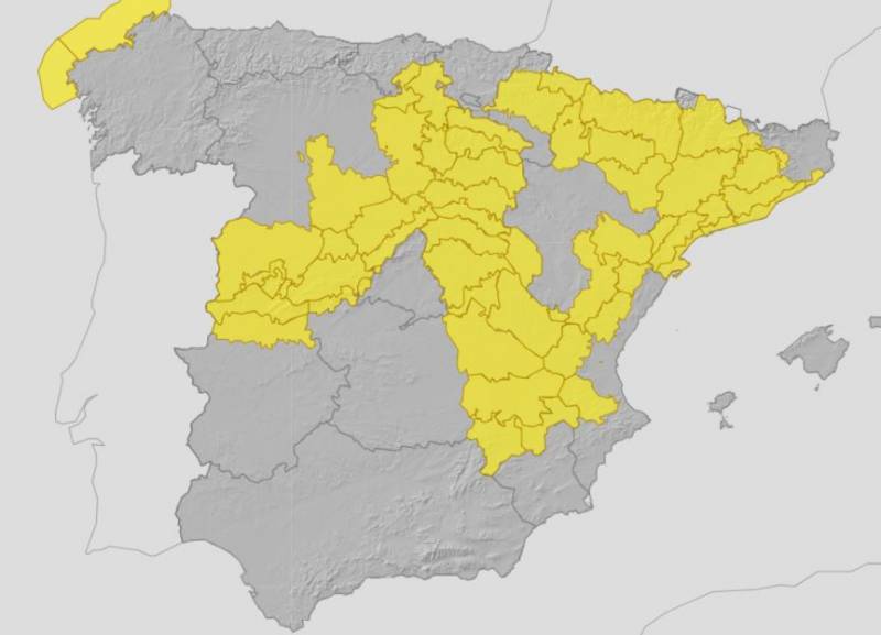 Rain in almost all of Spain: Weekend weather forecast October 24-27