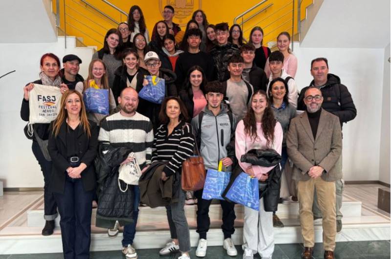 San Javier welcomes young Erasmus + participants