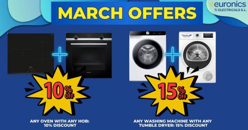 March into savings with TJ Electricals' exclusive offers this month