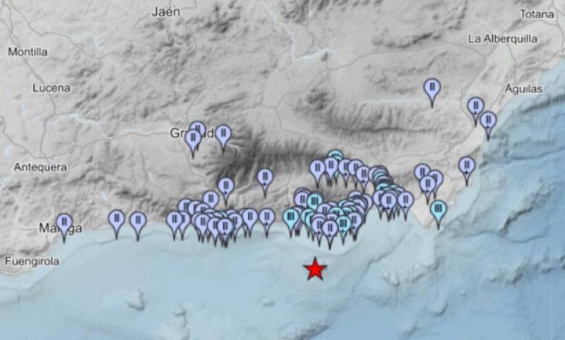 4.2 magnitude earthquake shakes Almería late Wednesday night