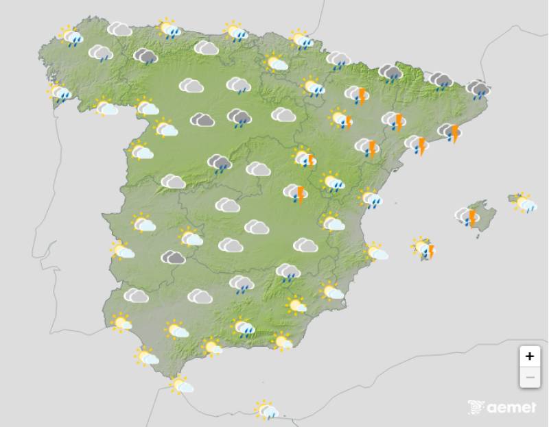 Good weather is coming, but it won't last: Spain forecast Nov 3-6