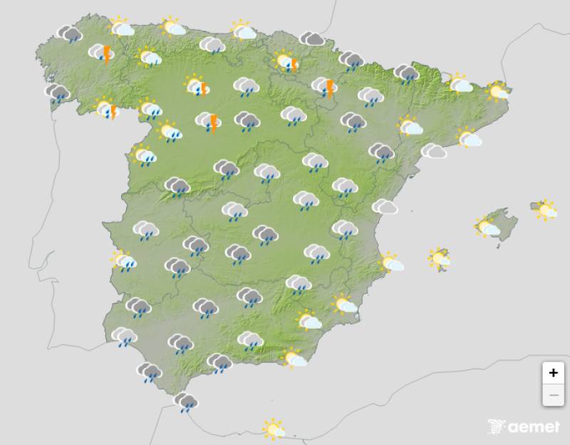 Spain prepares for the onslaught of Storm Claudia: Weather forecast November 13-16