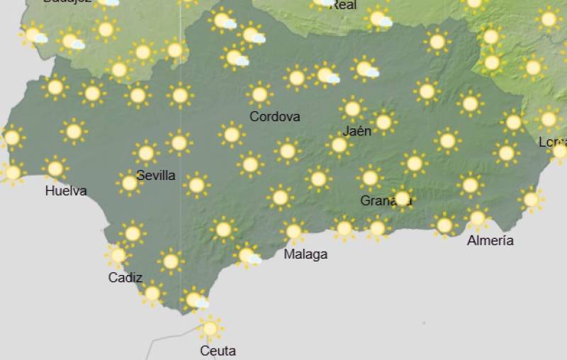 Andalucía weekend weather forecast November 27-30: Chilly nights, sunny spells and a wetter Sunday