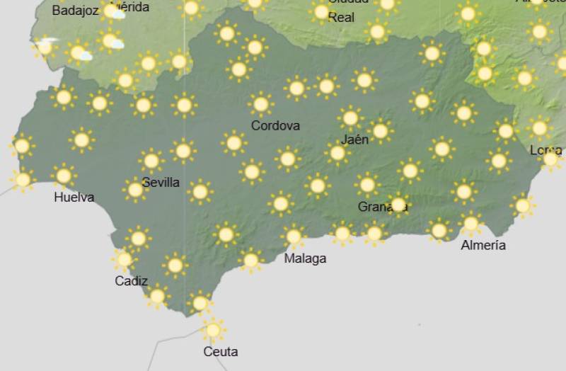 Andalucía weekend weather forecast November 27-30: Chilly nights, sunny spells and a wetter Sunday