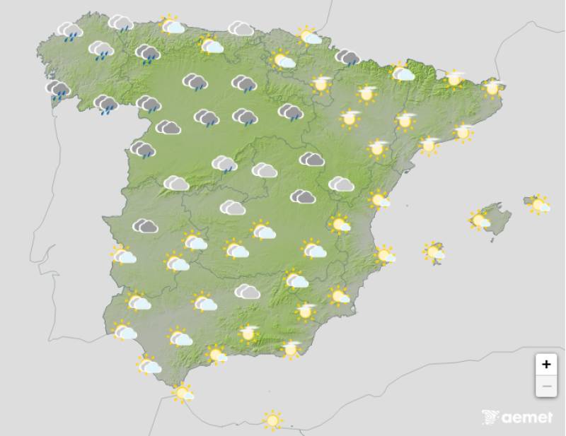 Spain bank holiday weekend weather forecast: December 4-8