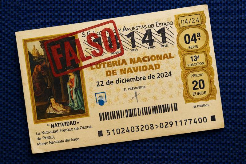 How to spot a fake Christmas Lottery ticket before the big draw
