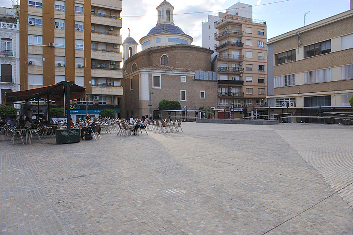The Plaza de Europa in Murcia