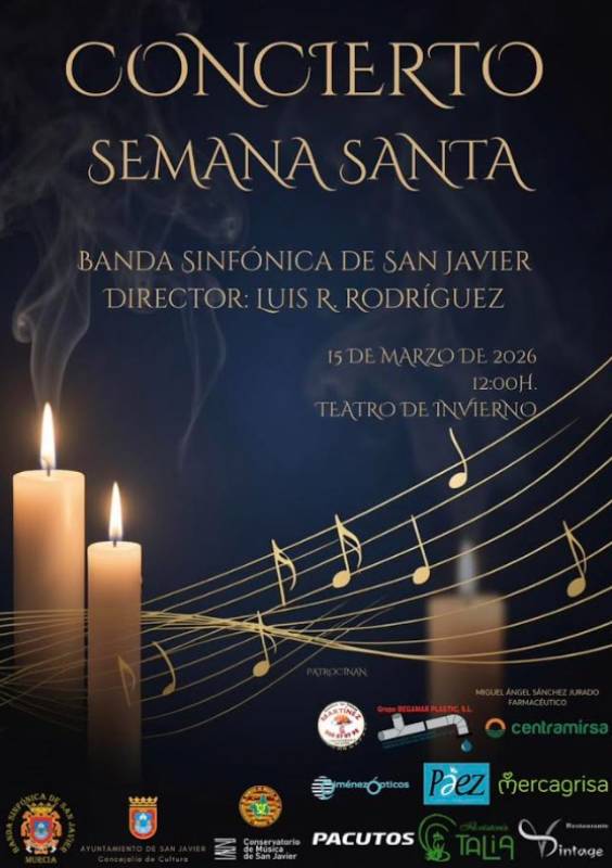 March 15 Free pre-Semana Santa concert in San Javier