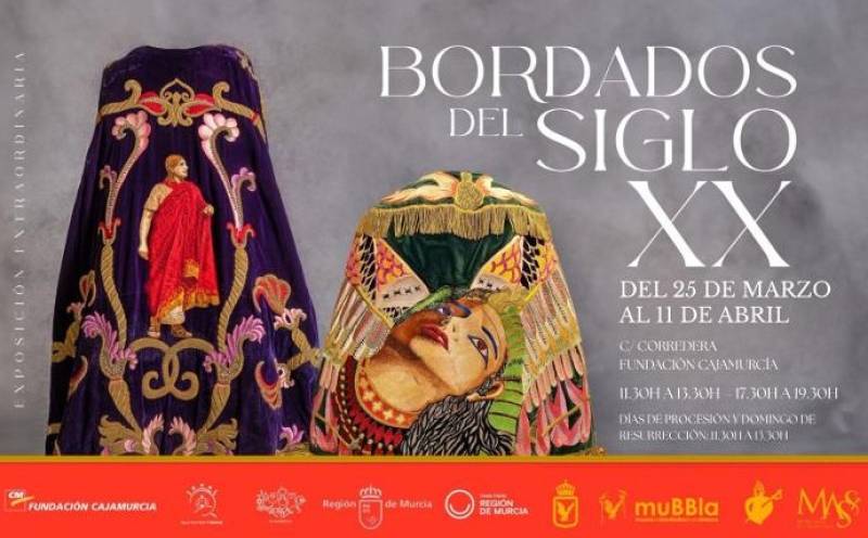 Until April 5 Semana Santa embroidery exhibition in Lorca