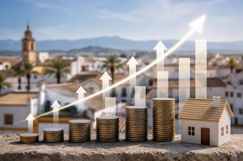 Andalucía house prices jump 15% but remain below national average
