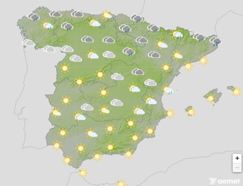Spain weather forecast May 14-17: Sunshine returns but some showers still around