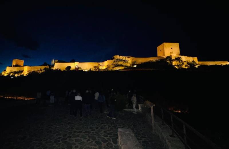 New nocturnal illumination for Lorca castle