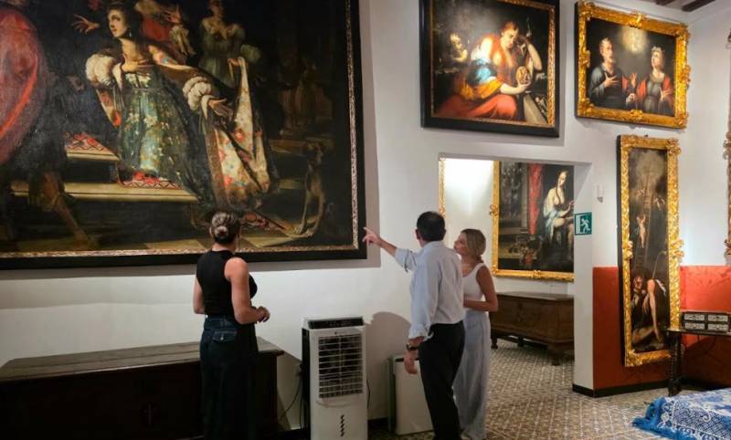 Air cooling system makes the Palacio de Guevara in Lorca an even more attractive visit