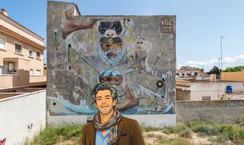 The urban art of Los Alcázares goes global