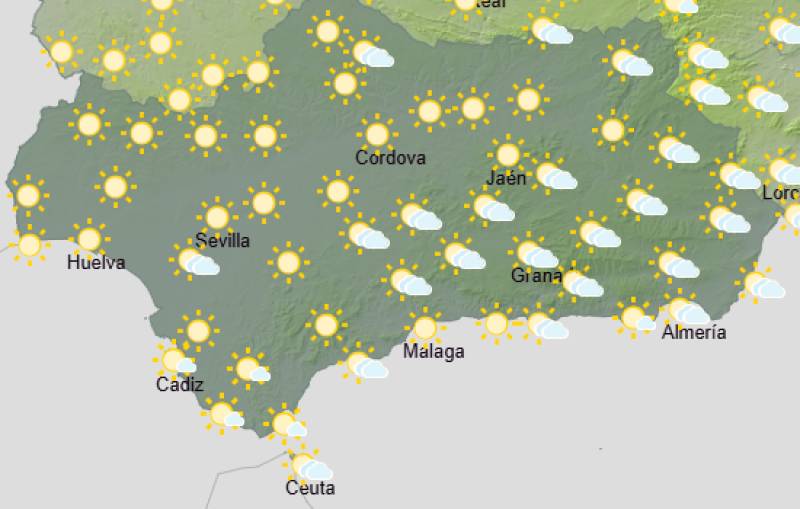 Andalucía weekend weather forecast September 17-20: Storms and heavy rain signal a change in the season