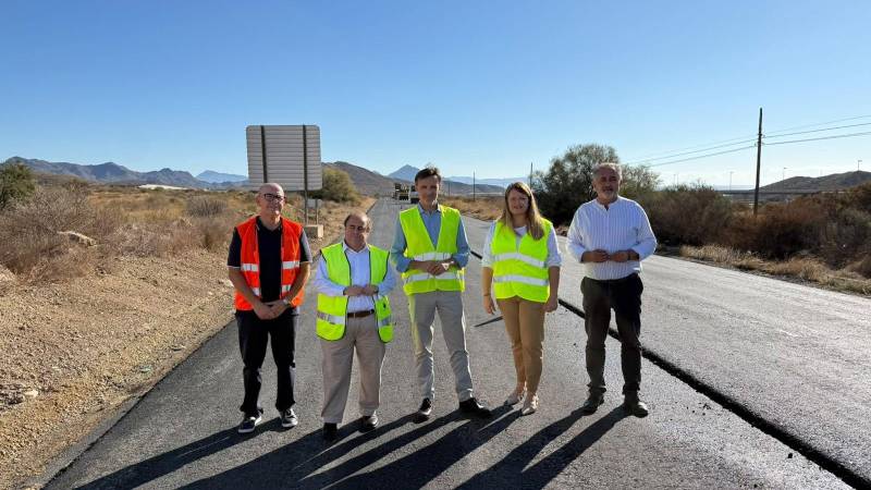 Lorca-Mazarrón €1.2 million road works reach halfway stage