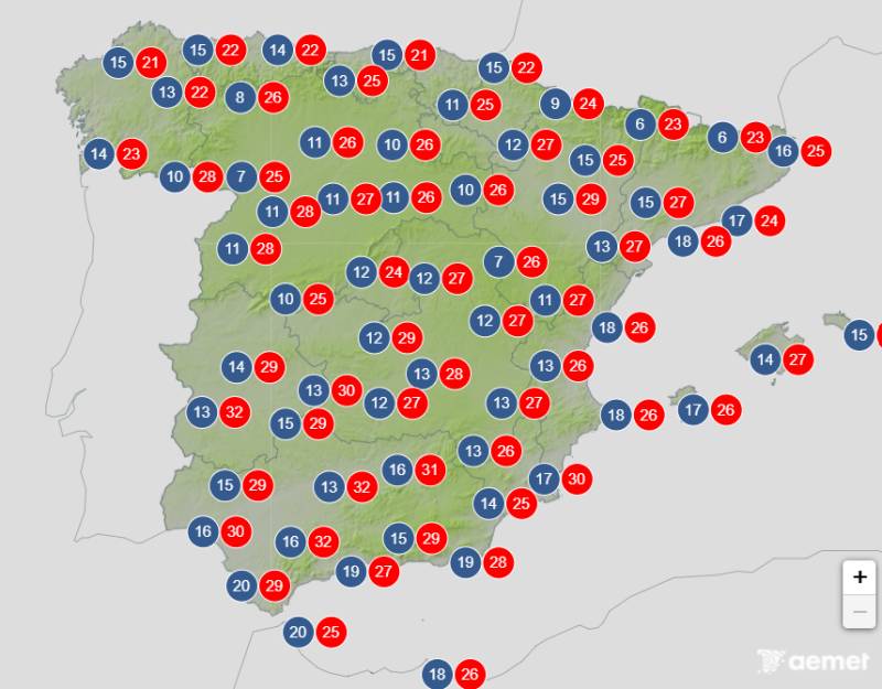 Spain weather forecast October 12-15: Autumn takes a back seat as temperatures rise this week