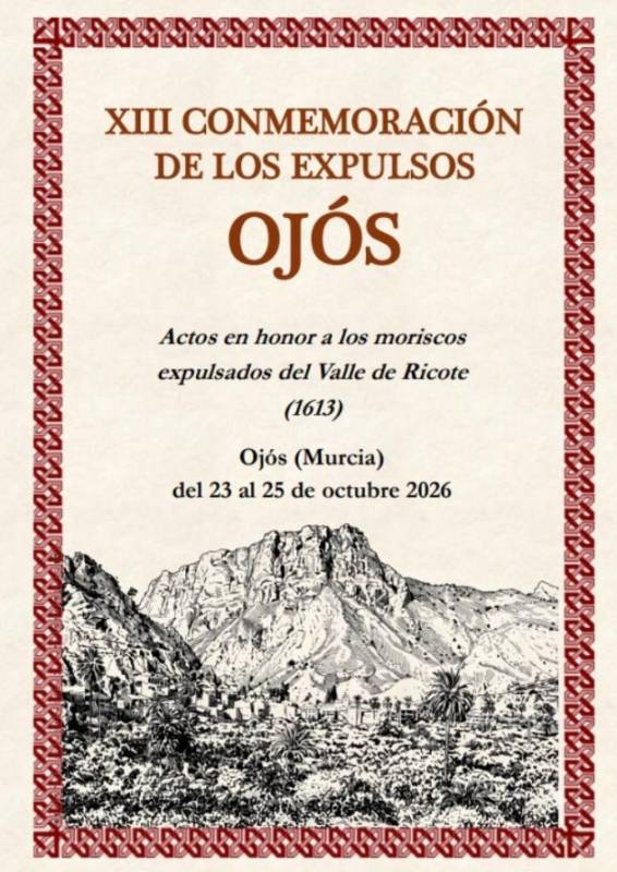 October 23 to 25 Historical reenactments and remembrance of the Moors expelled from Ojos