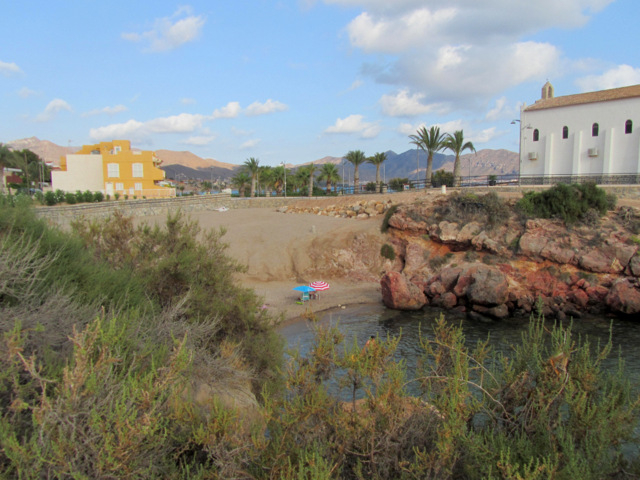 Cartagena beaches: Playa La Caleta (Isla Plana)